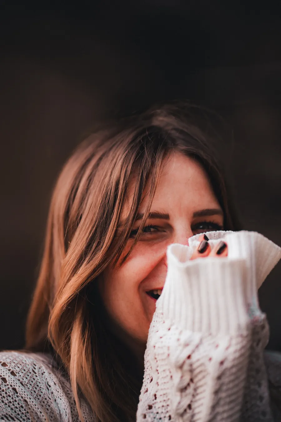 Portrait femme proche