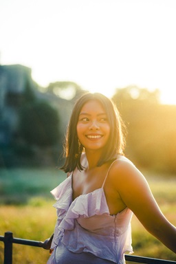sunset portrait 1